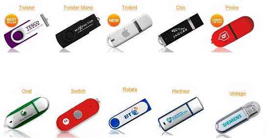 USB memory sticks