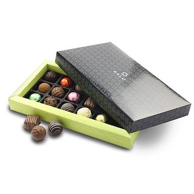 Chocolate box with 18 luxury chocolates