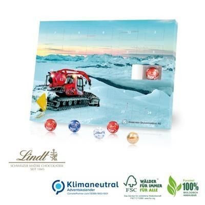 100% Biodegradable and sustainable Lindt Gourmet advent calendar
